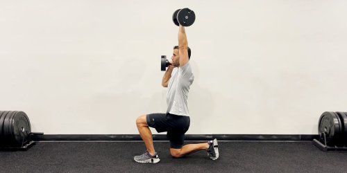 Build Total-Body Strength and Increase Stability With This Dumbbell Push Workout