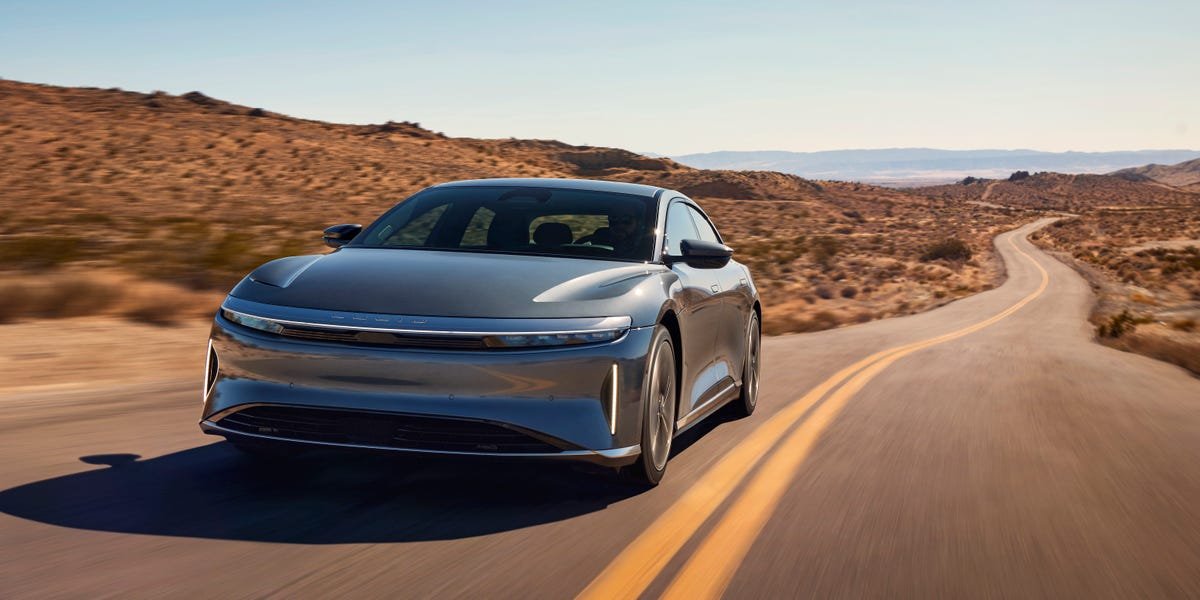 2024 Lucid Air Base Prices Drop between $1000 and $8000