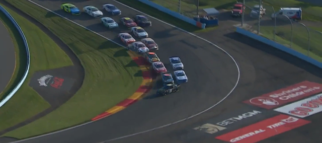 A NASCAR Driver Finally Wrecked Ty Gibbs Back