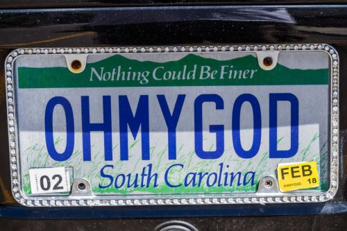 Vanity plate names that got rejected for being too offensive