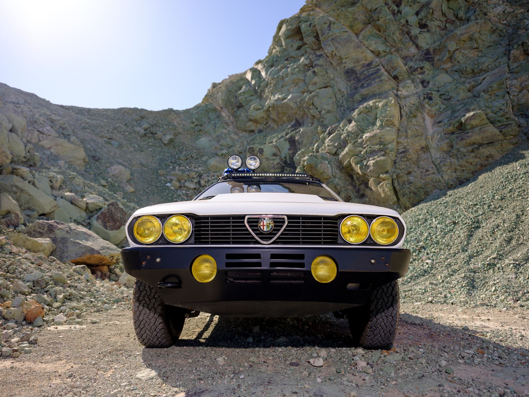 An Alfa Romeo GTV6 Is the Unlikeliest Safari Rig