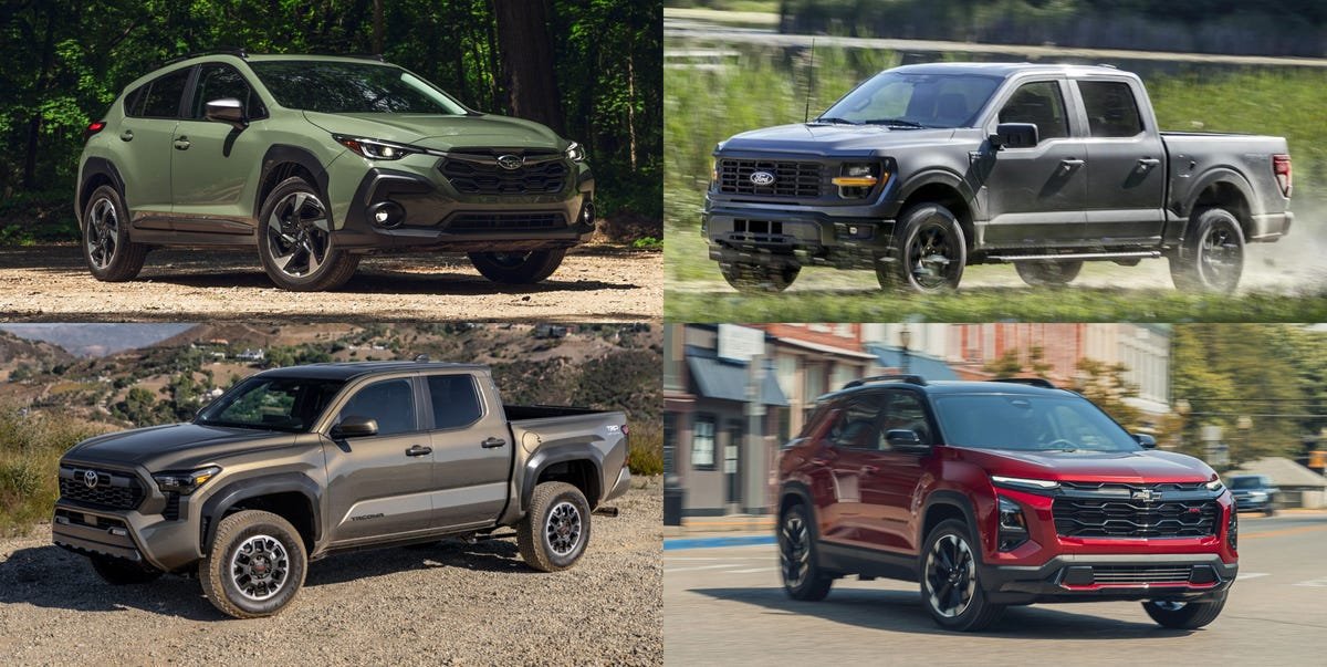 The 25 Bestselling Cars, Trucks, and SUVs of 2025 (So Far)