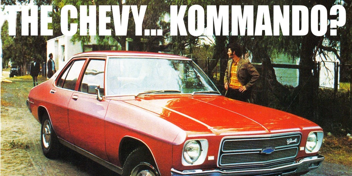 7 Chevrolet sedans America never got