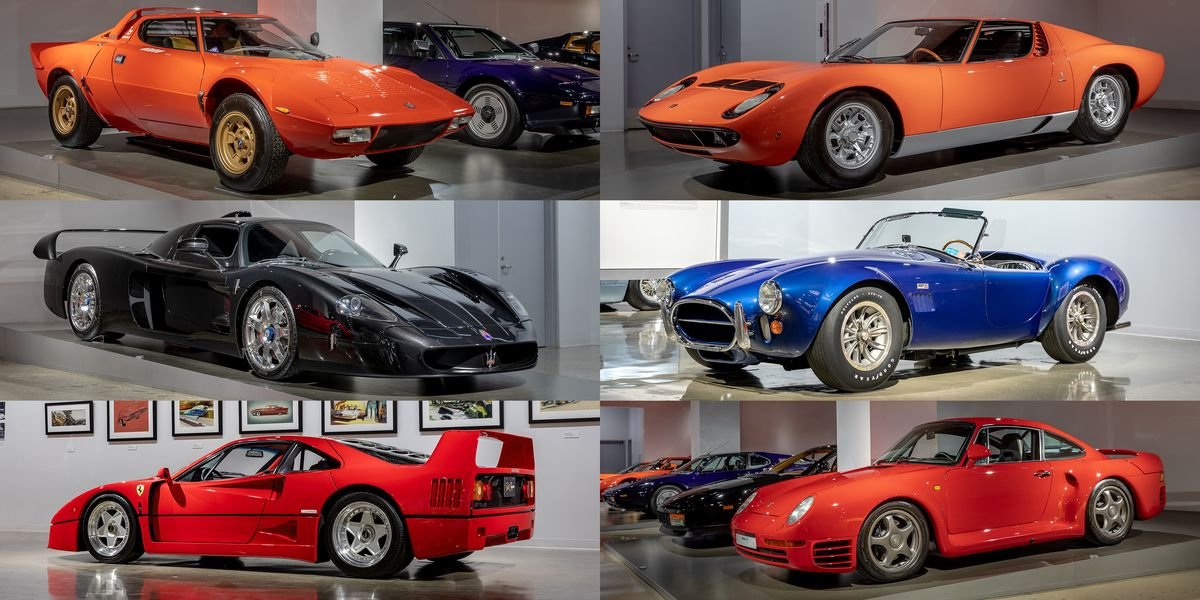 See the 25 Greatest Supercars Ever Made at the Petersen Automotive Museum