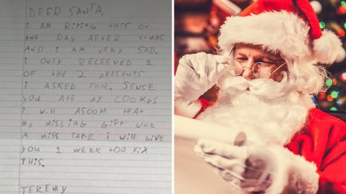 Kid complains about Christmas presents in hilarious letter to Santa Claus