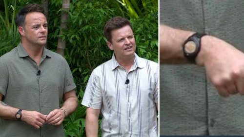 Why Ant and Dec cover their watches during I'm A Celebrity trials