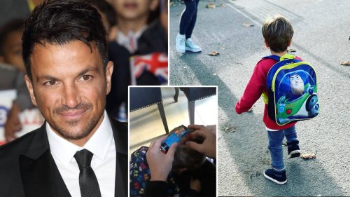 Peter Andre shares heartwrenching video of son Theo, 3, in tears after accident at home