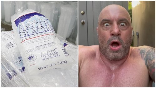 Ice Bath for Joe Rogan: ‘Holy S*** That’s Cold!’ [WATCH]