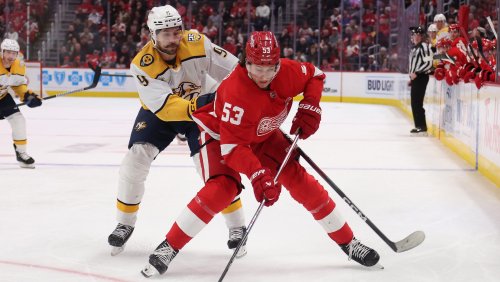 Mo Seider Lands Haymakers as Red Wings Fight for Final Playoff Spot