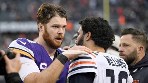 Vikings Fans Slam Caleb Williams for ‘Backhanded’ Sam Darnold Comment