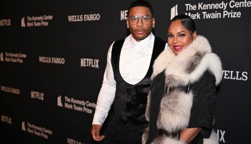 All Eyes Were On Ashanti And Nelly At D.C.’s The Kennedy Center Mark Twain Event Celebrating Kevin Hart