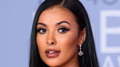 Maya Jama is a goddess in backless crochet gown with bold cut-outs