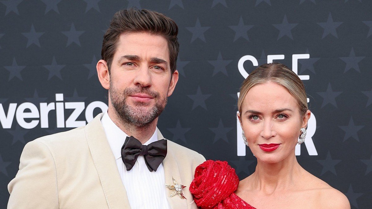 Emily Blunt reveals John Krasinski's emotional reaction to her Oscar nomination – and who their daughters are actually rooting for