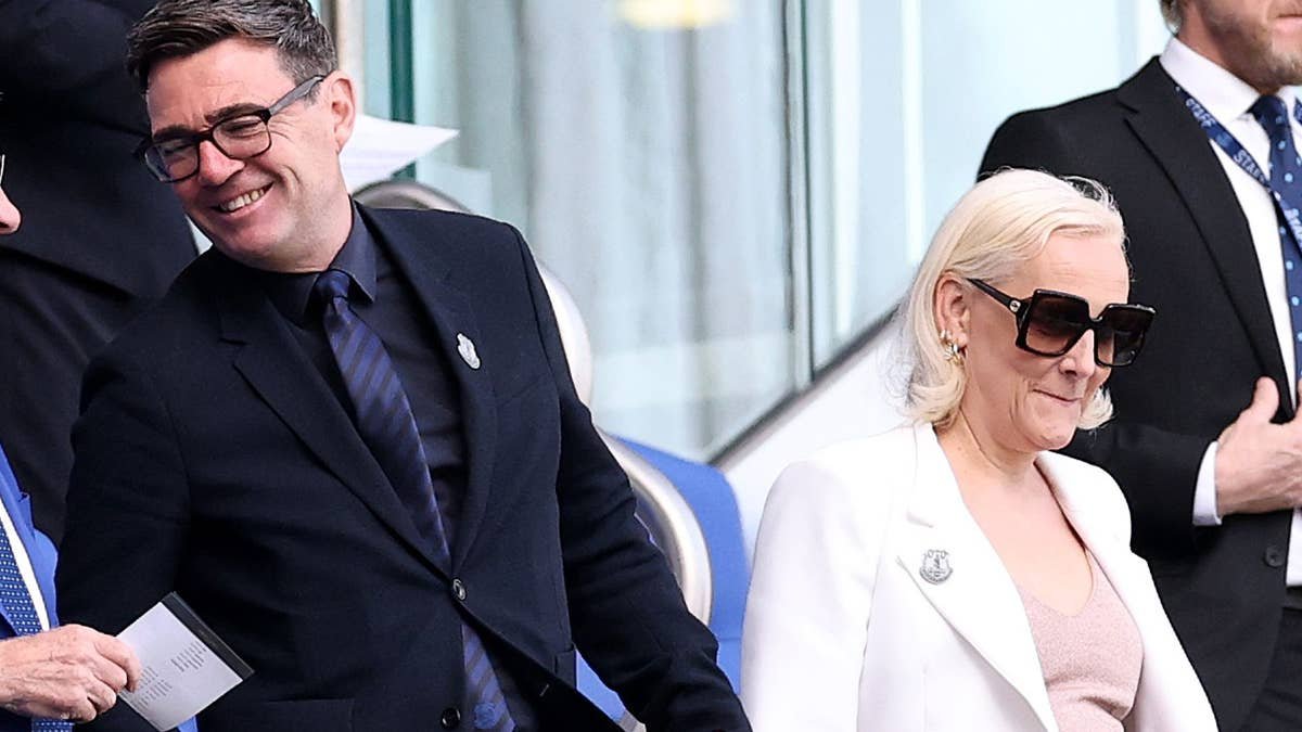 Andy Burnham's 'cool girl' wife Marie-France van Heel is a Number 10 bombshell in look with Princess Kate-inspired detai