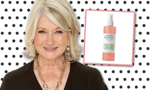 Martha Stewart, 81, swears by this rosewater face mist for glowing skin - and it's just $12 on Amazon