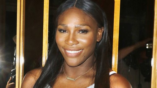 New mum Serena Williams is back in her jean shorts two weeks after giving birth – see her photo!