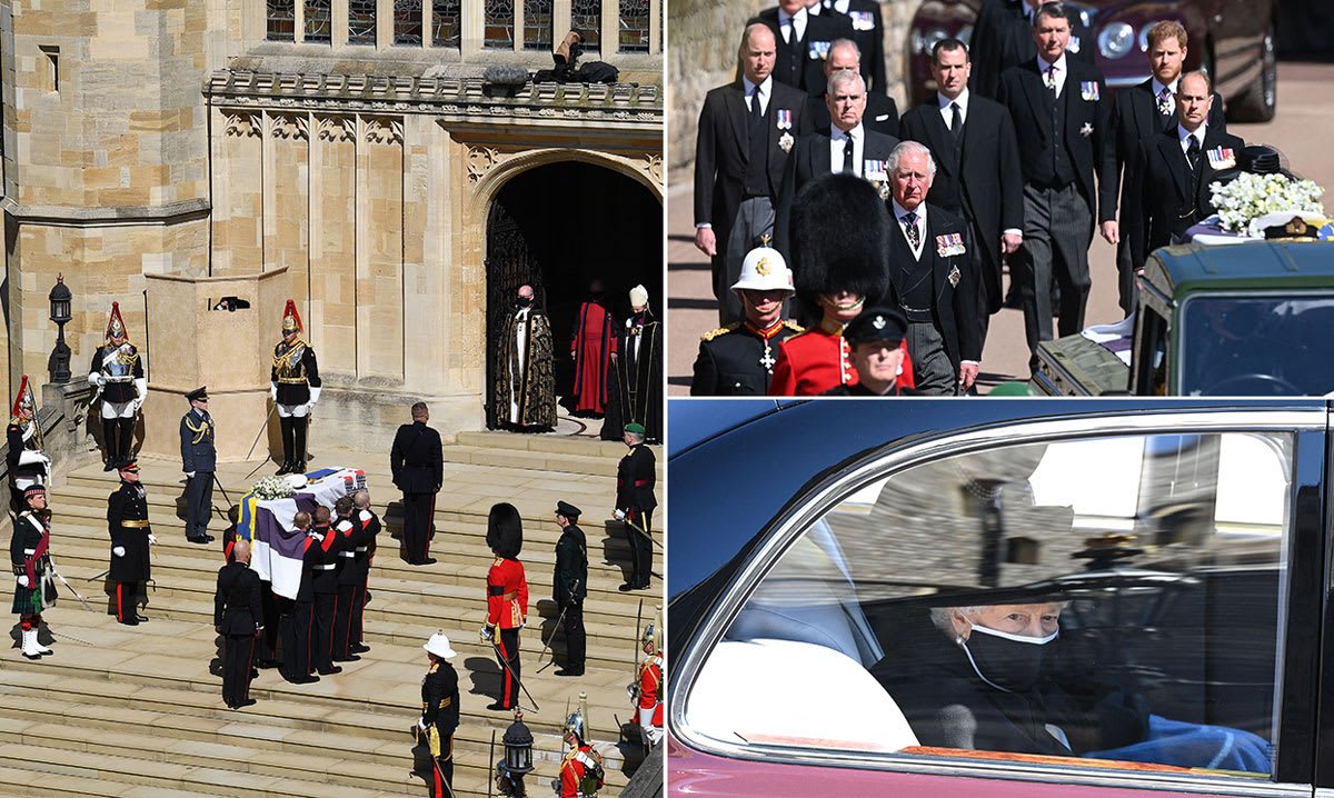 Prince Philip's funeral: The most moving photos from the day