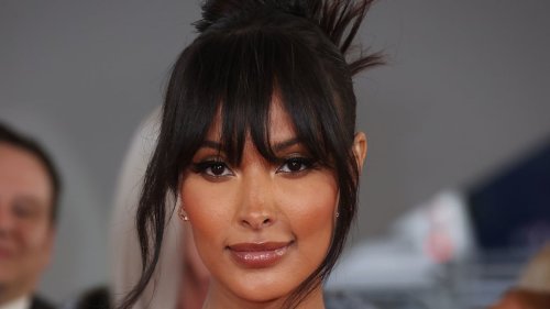Maya Jama is a total bombshell in figure-skimming denim dress | Flipboard