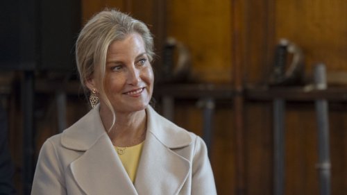 Duchess Sophie shocks in snake print shoes as she wears colour of the season for 2025