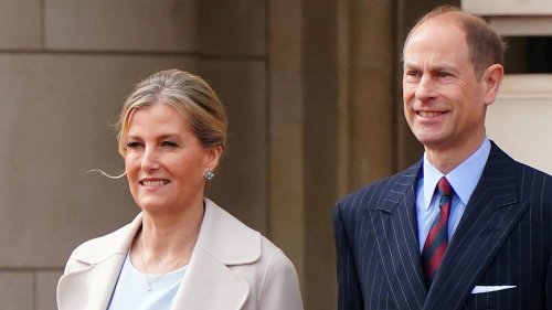 The Duke and Duchess of Edinburgh step in for King Charles at historic parade