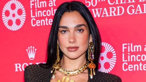 Dua Lipa just wore crochet on the red carpet and fans of the 'sheer dress' trend are swooning