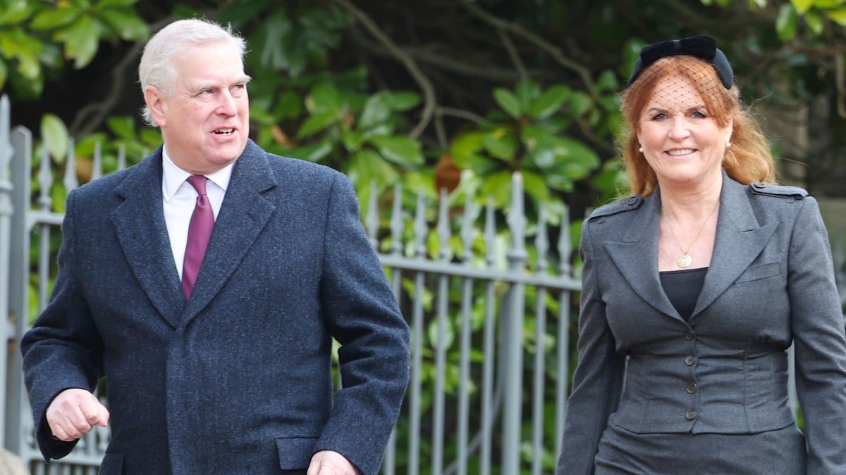 Sarah Ferguson and Prince Andrew join royal family at thanksgiving service