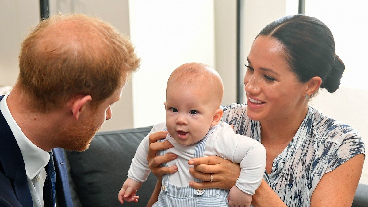 WATCH: Prince Archie can't stop giggling at Prince Harry in sweet family video