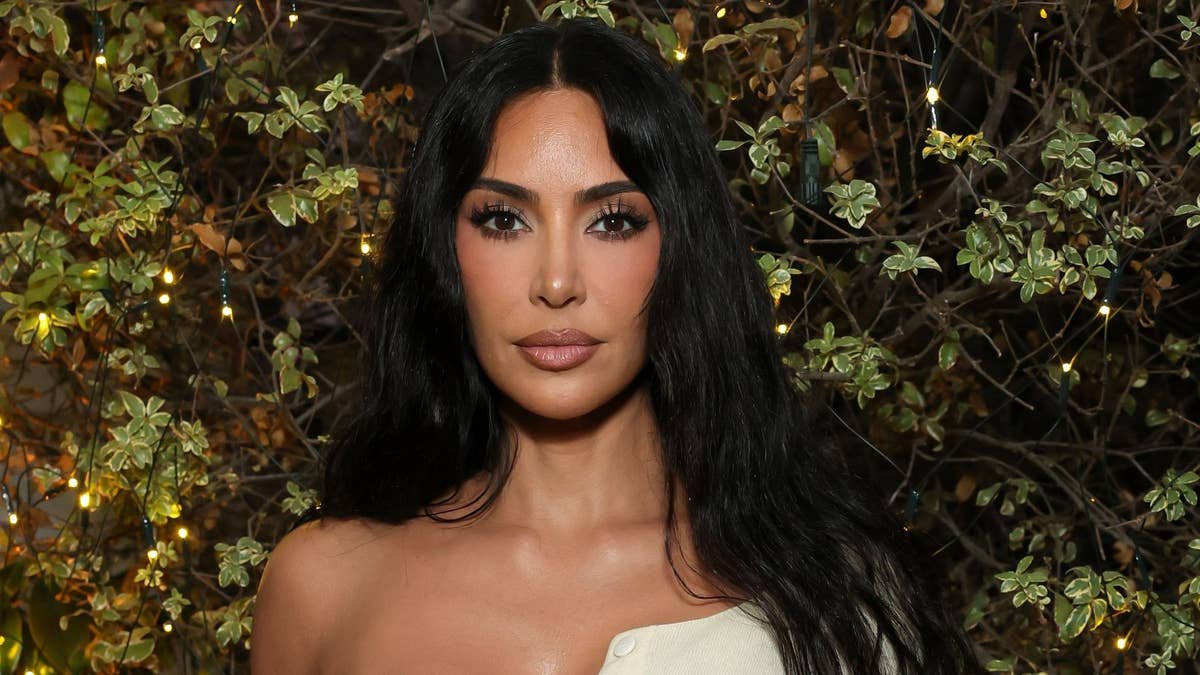 Kim Kardashian nails underwear-as-outerwear with risqué exposed bra