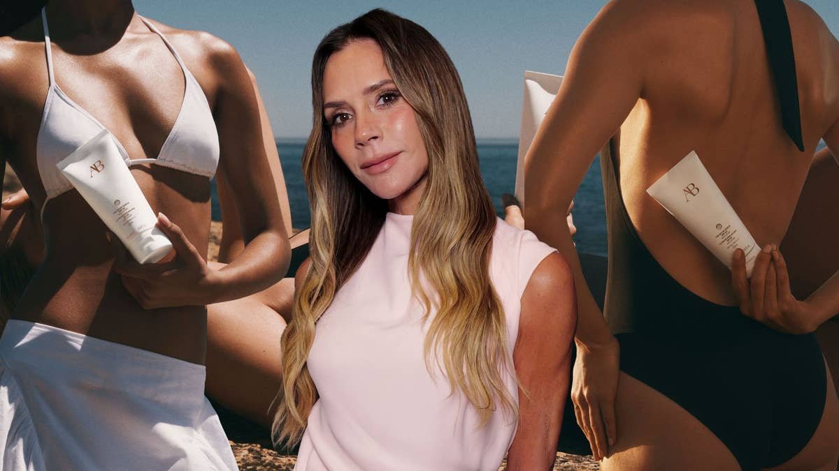 Victoria Beckham is sunning it up on her yacht in Ibiza and I’ve worked out the SPF 50 she’s taken aboard