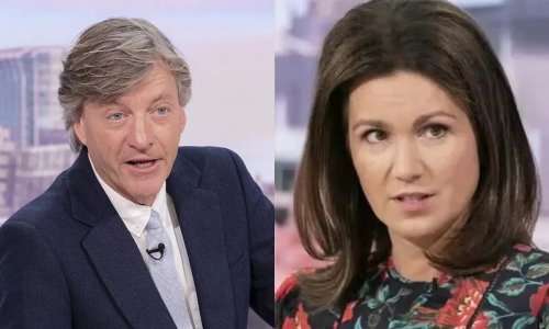 GMB's Susanna Reid disapproves as Richard Madeley makes cheeky comment