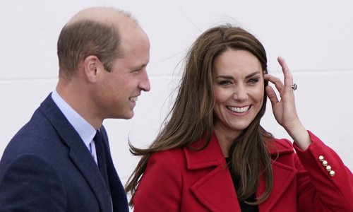 Princess Kate wears head-turning red LK Bennett coat - with hidden nod to Princess Diana