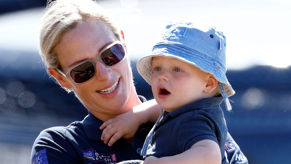 Zara and Mike Tindall's son Lucas is already taking after royal mum