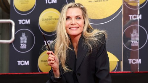 Michelle Pfeiffer, 66, packs on PDA with very famous husband for special honor