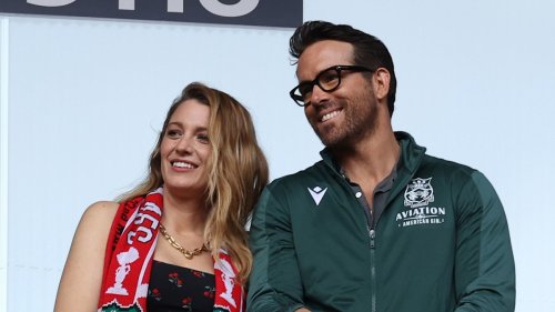 Ryan Reynolds shares celebratory behind-the-scenes photos from day out with Blake Lively and four kids
