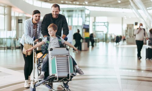 How to survive a long haul flight with children