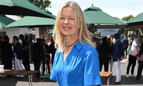 The Queen's cousin Lady Helen Taylor stuns in breezy Wimbledon look