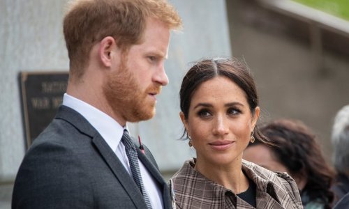 Has Meghan Markle travelled to UK with her children to support Prince Harry?