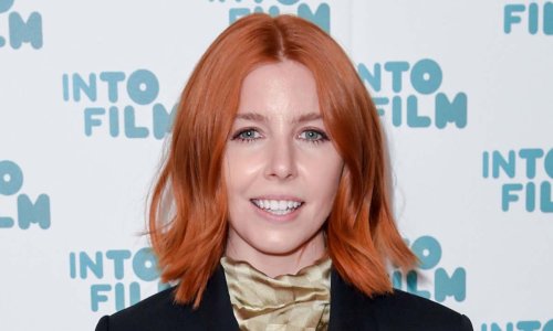 Stacey Dooley's statement dress and bold accessories will make you double take