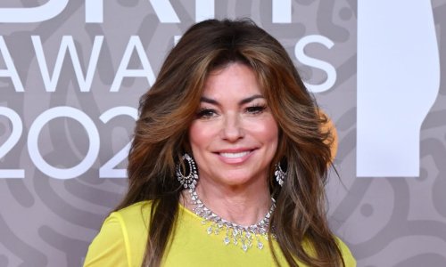 Shania Twain dons sheer shirt and cowboy hat to share news that sparks fan frenzy