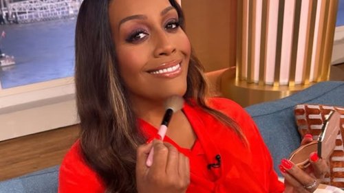 Alison Hammond, 50, sells this Marks & Spencer red blouse even better than the model on the website