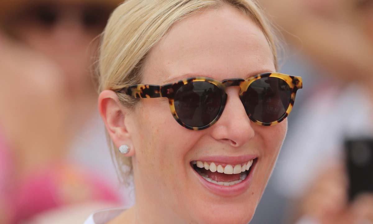 Zara Tindall rocks preppy Wimbledon whites for date with husband Mike