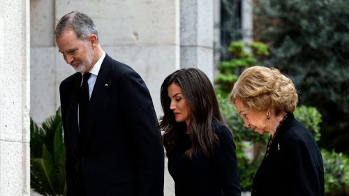 Queen Letizia and King Felipe reunite with Queen Sofia for emotional new outing