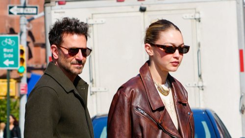 Gigi Hadid and Bradley Cooper are stylish couple goals in off-duty cool outfits