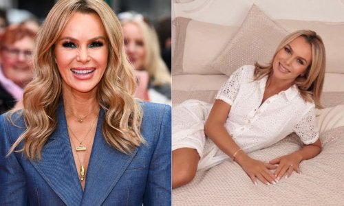 Amanda Holden's glam boudoirs with husband Chris are picture perfect