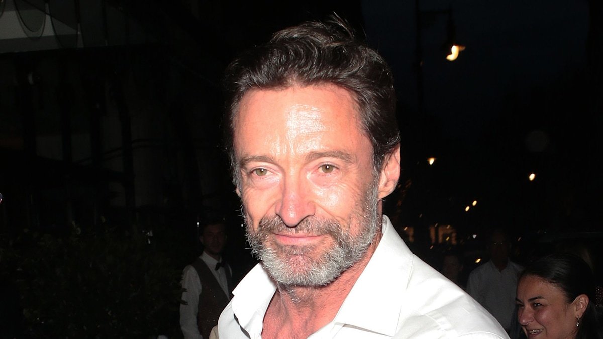 Hugh Jackman spotted leaving dinner party with mystery woman following divorce announcement from Deborra-Lee Furness