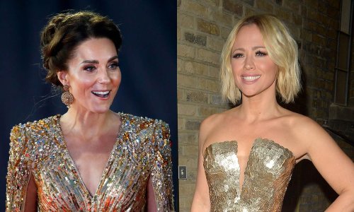 Kimberley Walsh surprises fans by rocking Kate Middleton's famous dress