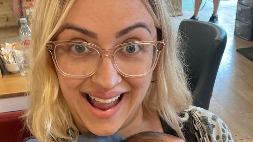 Gogglebox star Ellie Warner shares new photo of baby son - fans notice ...