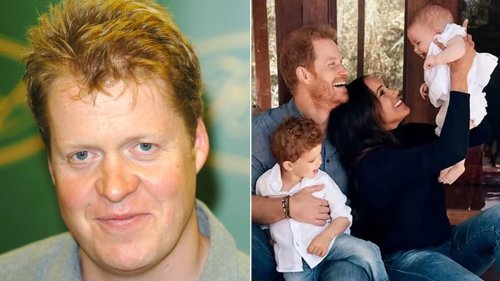 Prince Archie and Princess Lilibet's vibrant 'Spencer' red hair is just like their great-uncle's Charles Spencer - photo