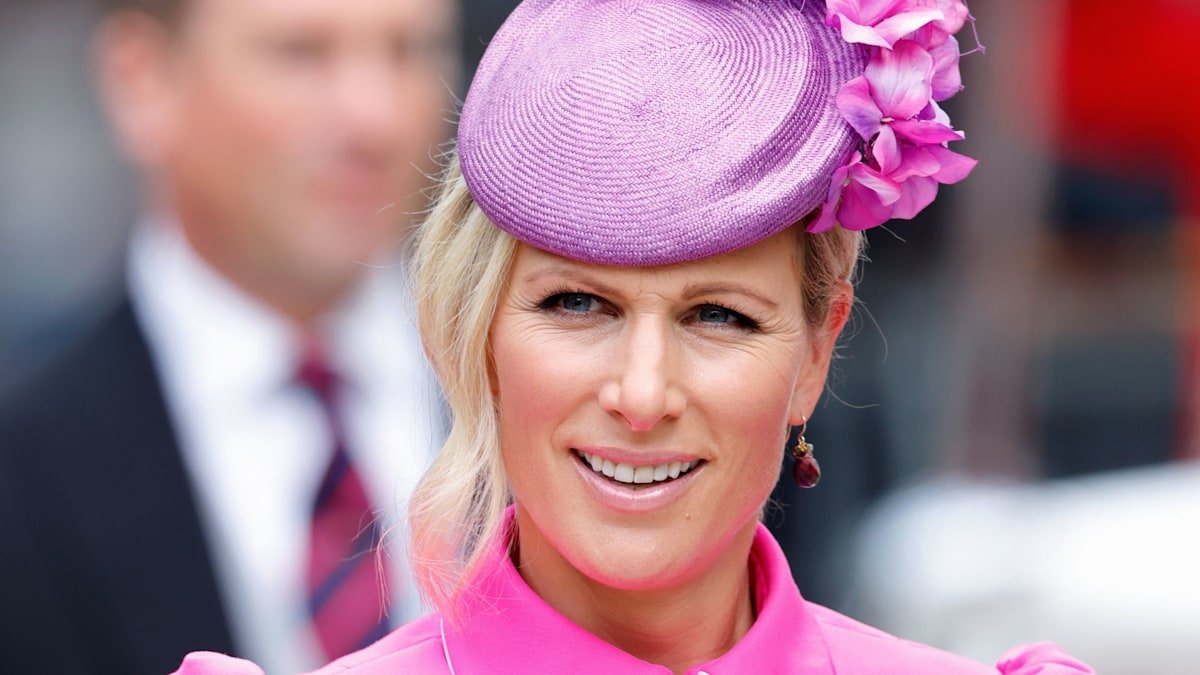 Zara Tindall is so elegant in belted coat dress at Windsor memorial service
