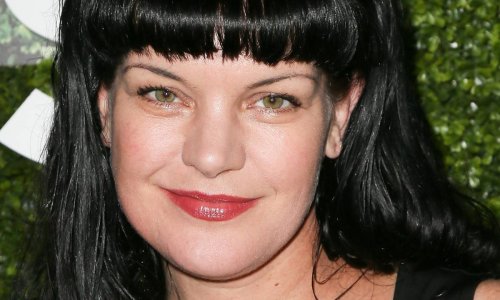 Pauley Perrette looks unrecognisable with long blond hair ...